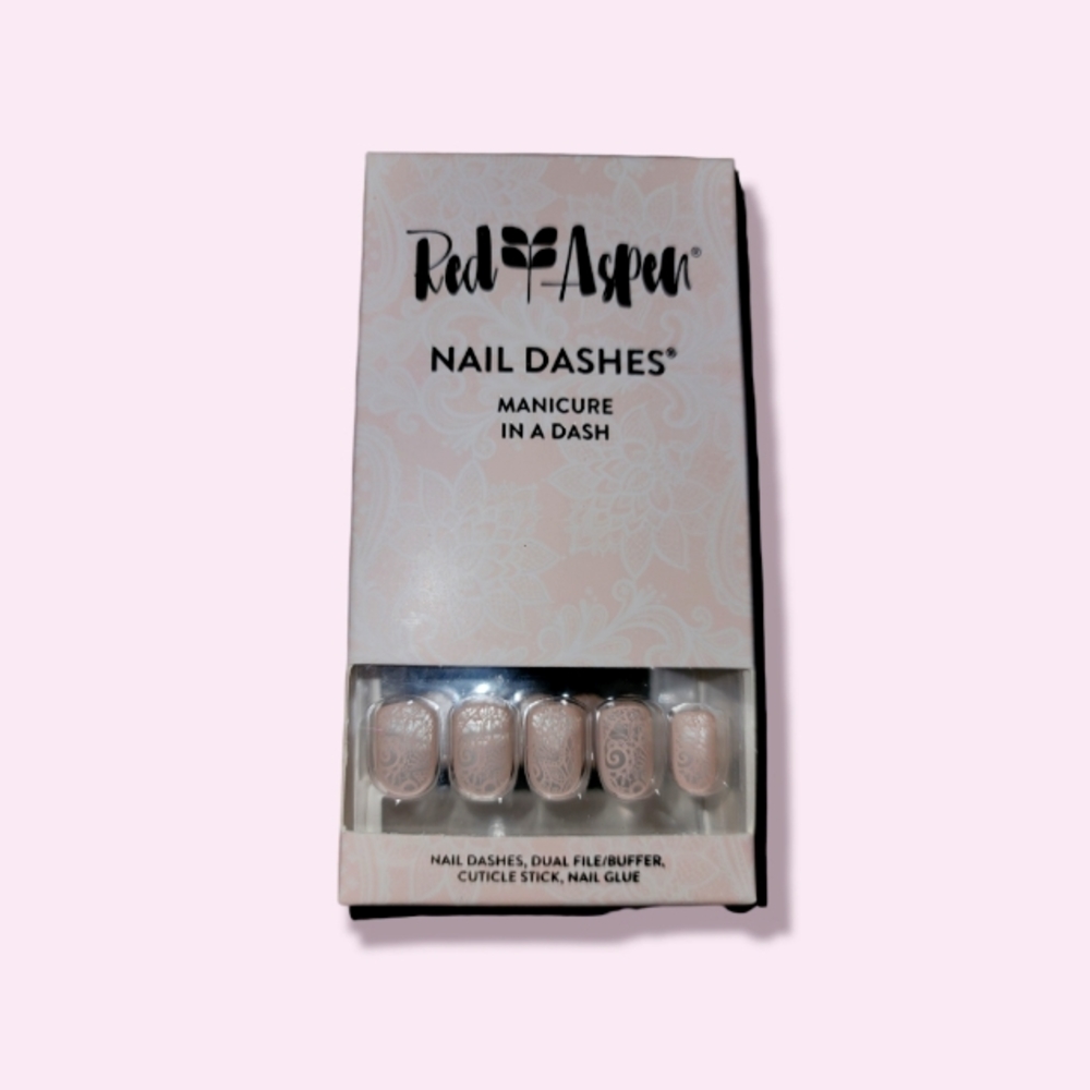 NWT NIB Red Aspen Nail Dashes-"Nice" SEE ALL PICS FOR INFO